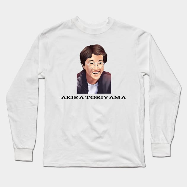 Akira Toriyama Long Sleeve T-Shirt by HanaAisy